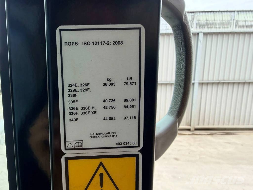 CAT 336F L Vikšriniai ekskavatoriai