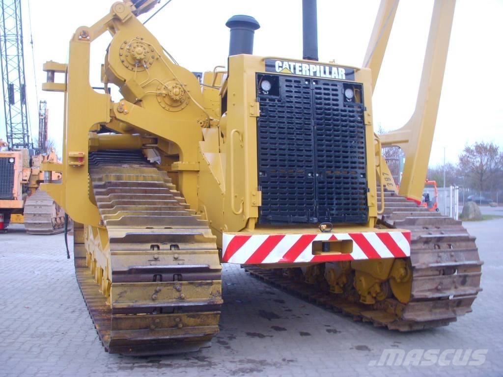 CAT 589 105 t Hubkraft 8x PIPELAYER MIETE / RENTAL Putkenlaskijat