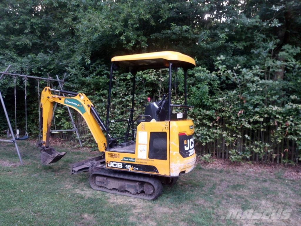 JCB 15C Mini ekskavatörler, 7 tona dek