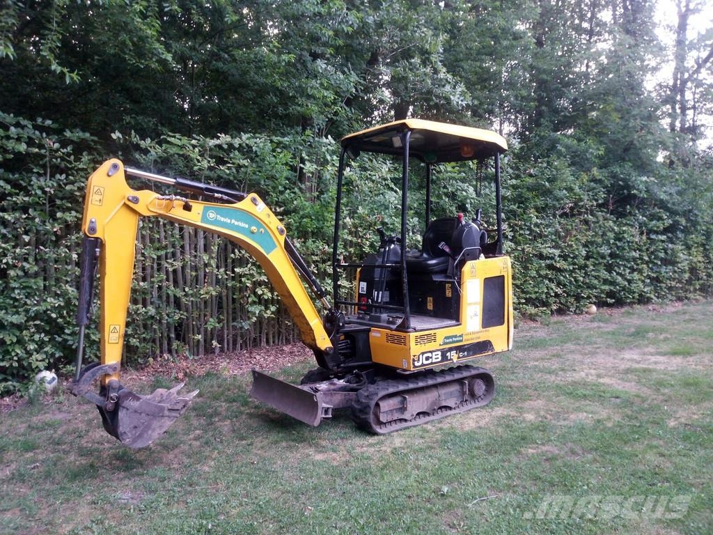 JCB 15C Mini ekskavatörler, 7 tona dek