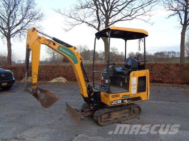 JCB 15C Mini ekskavatörler, 7 tona dek