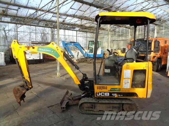 JCB 15C Mini ekskavatörler, 7 tona dek