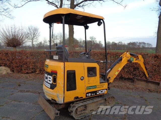 JCB 15C Mini ekskavatörler, 7 tona dek