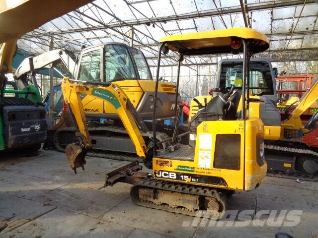JCB 15C Mini ekskavatörler, 7 tona dek