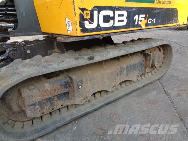 JCB 15C Mini ekskavatörler, 7 tona dek