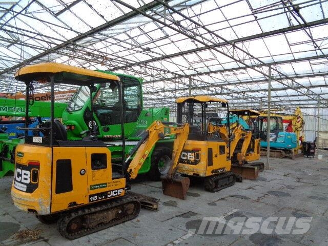 JCB 15C Mini ekskavatörler, 7 tona dek