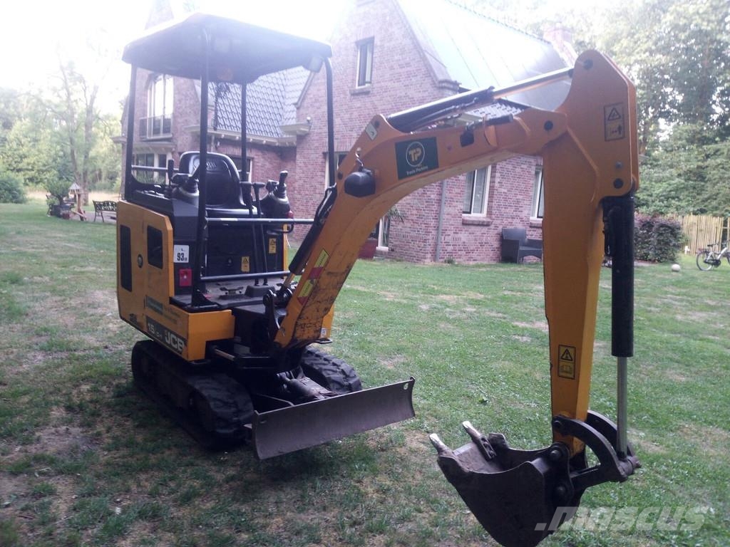 JCB 15C Mini ekskavatörler, 7 tona dek