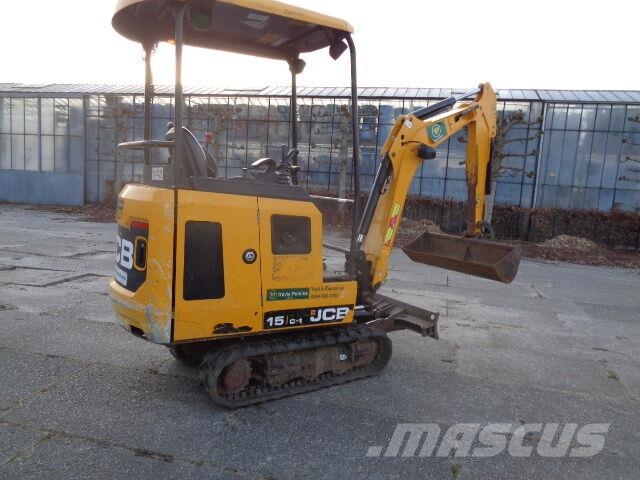 JCB 15C Mini ekskavatörler, 7 tona dek