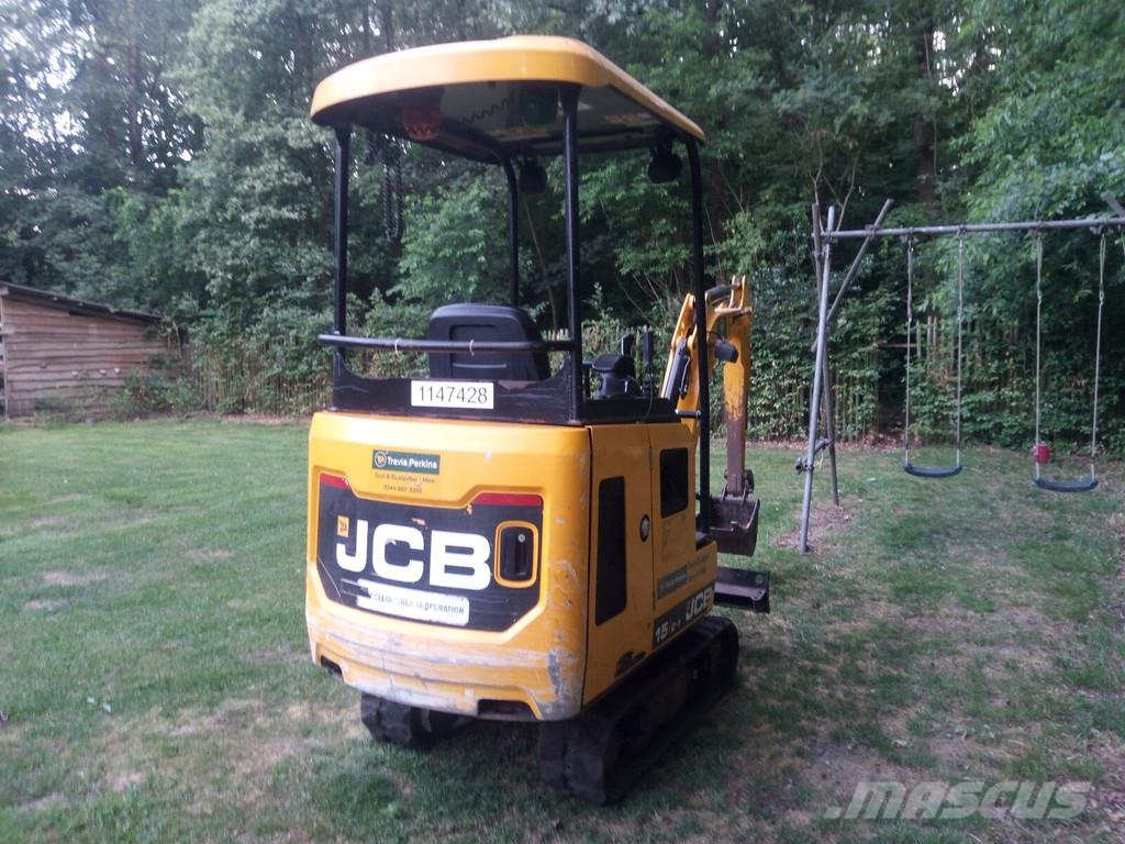 JCB 15C Mini ekskavatörler, 7 tona dek