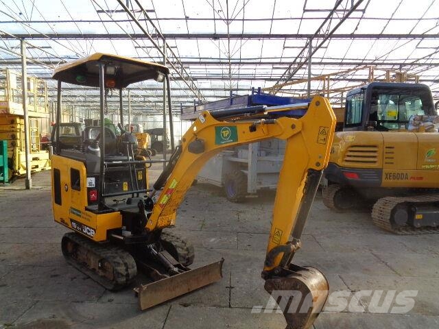 JCB 15C Mini ekskavatörler, 7 tona dek