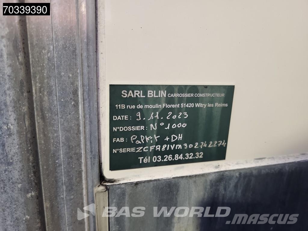 Iveco Eurocargo 190LE280 4X2 19t 8,52m Box Automatic DHo Furgoonautod