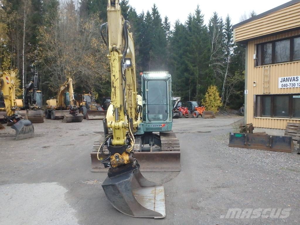Yanmar SV 100 Engcon حفارات وسط 7 طن - 12 طن