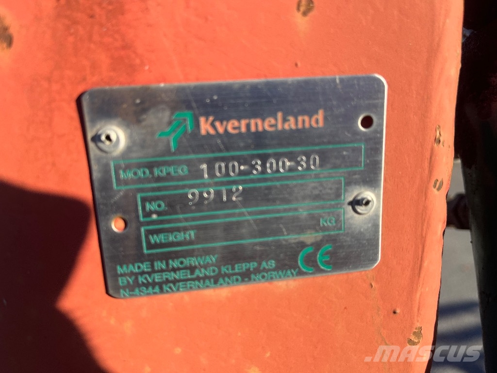 Kverneland EG100-300-30 Paluuaurat