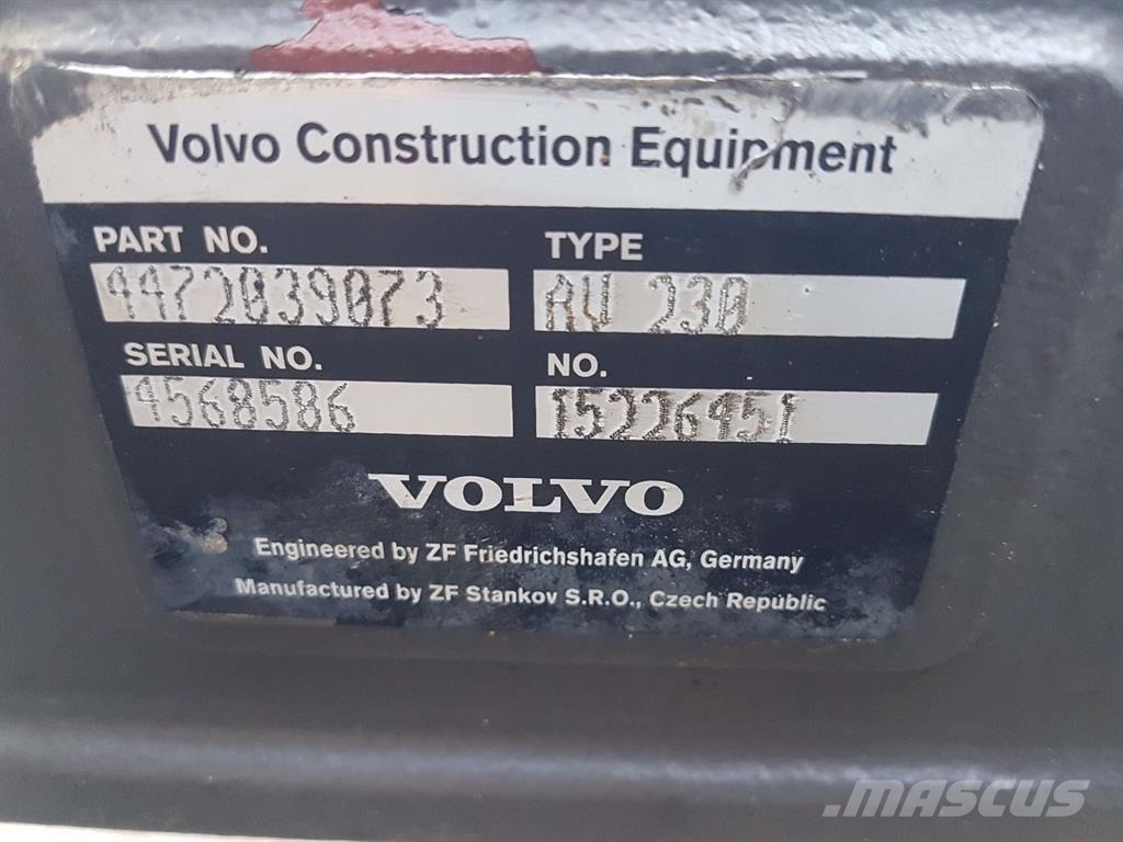 Volvo L30G-VOE15226451-ZF AV-230-Axle/Achse/As LKW-Achsen
