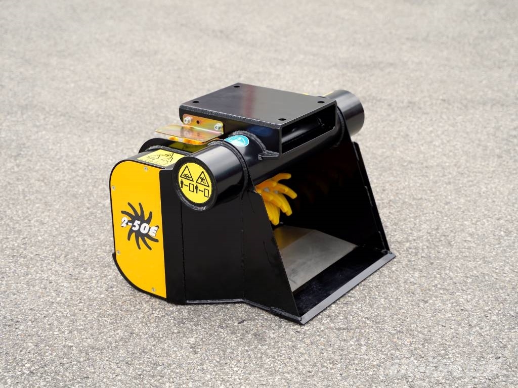 Gyru-Star 2-50E | Schaufelseparator für Minibagger Puinbakken
