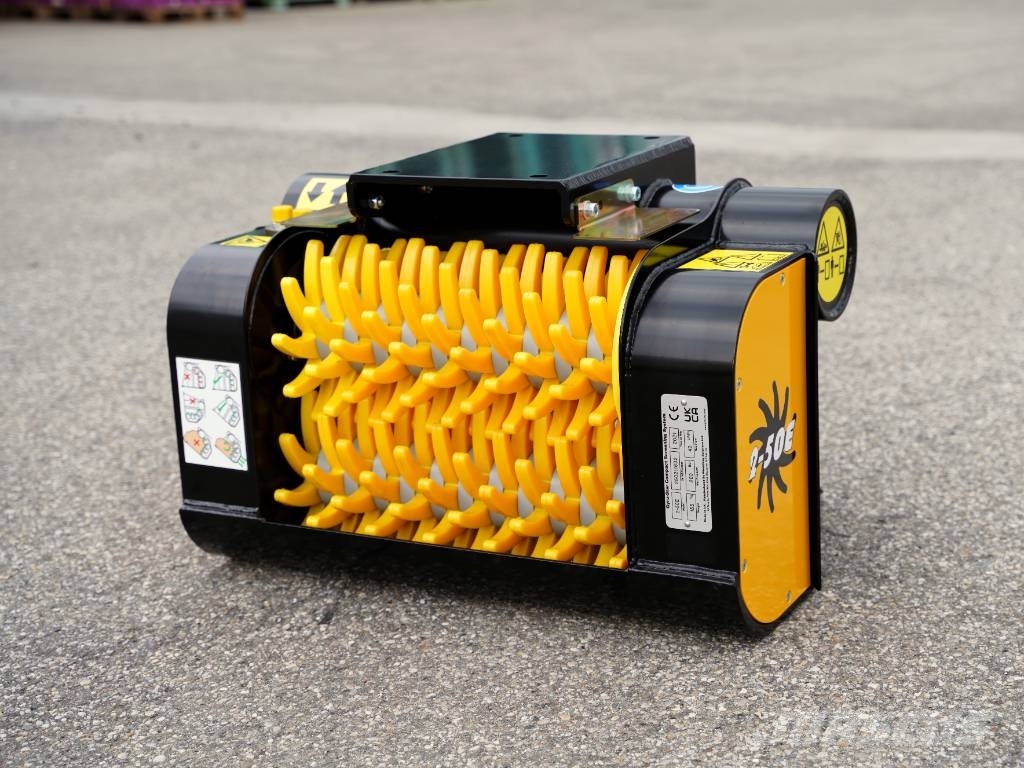 Gyru-Star 2-50E | Schaufelseparator für Minibagger Puinbakken
