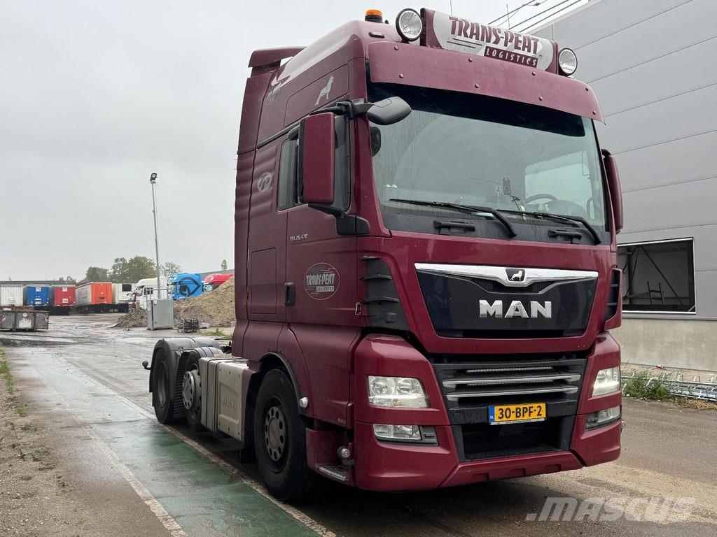 MAN TGX 26.470 6X2 EURO 6 + TIPPER HYDRAULICS Motrici e Trattori Stradali