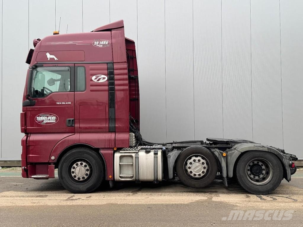 MAN TGX 26.470 6X2 EURO 6 + TIPPER HYDRAULICS Motrici e Trattori Stradali