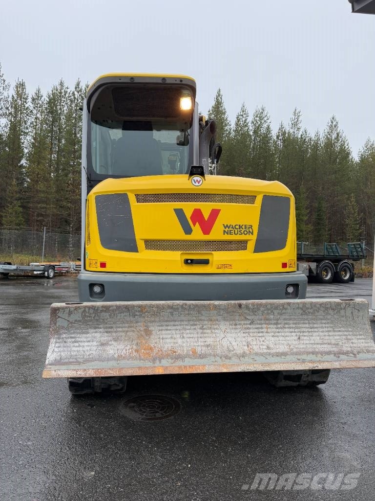 Wacker Neuson ET65 knäckbom rotortilt redskap Steg V motor Raupenbagger