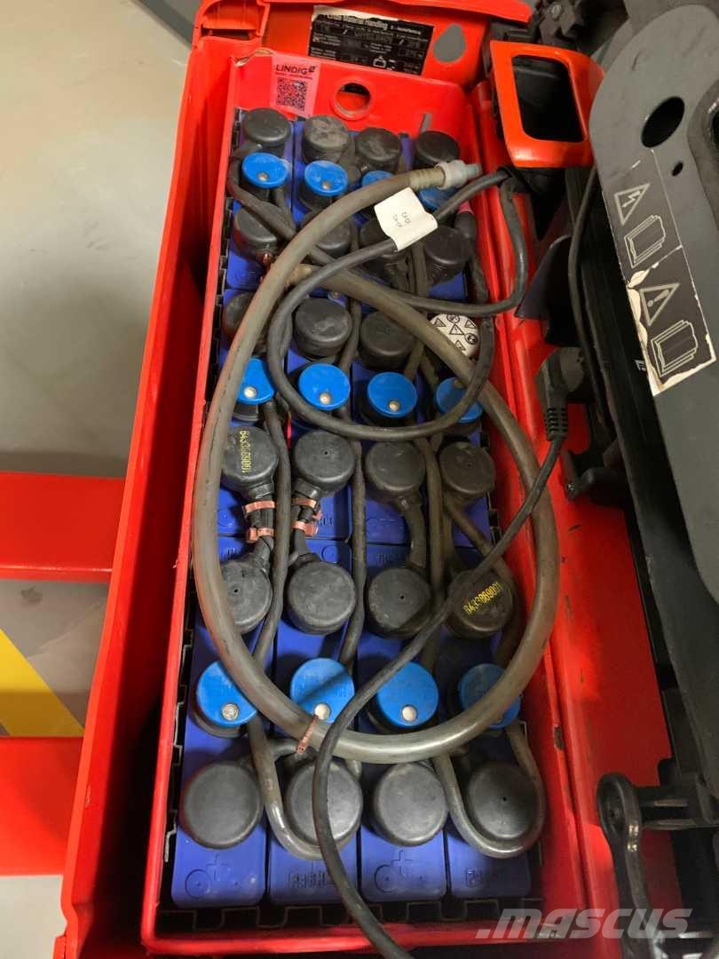 Linde T16 Παλετοφόρα πεζού χειριστή με ιστό