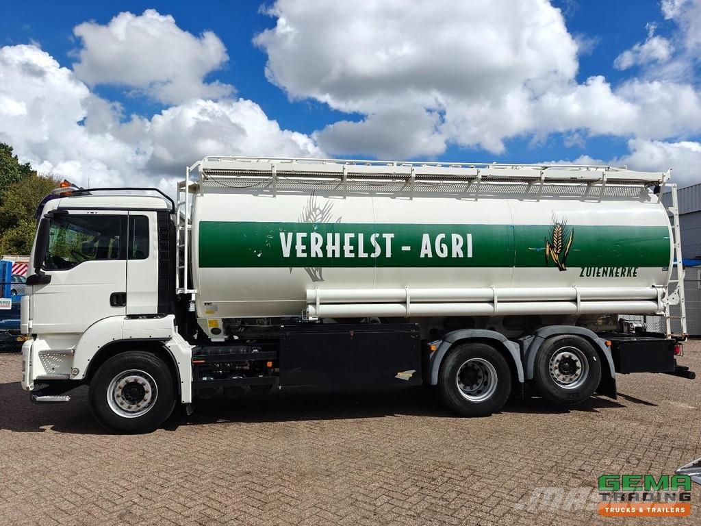 MAN TGS 18.360 6x2/4 Day Cab Euro 4 - 27.7m³ - 6 Compa Tanker trucks