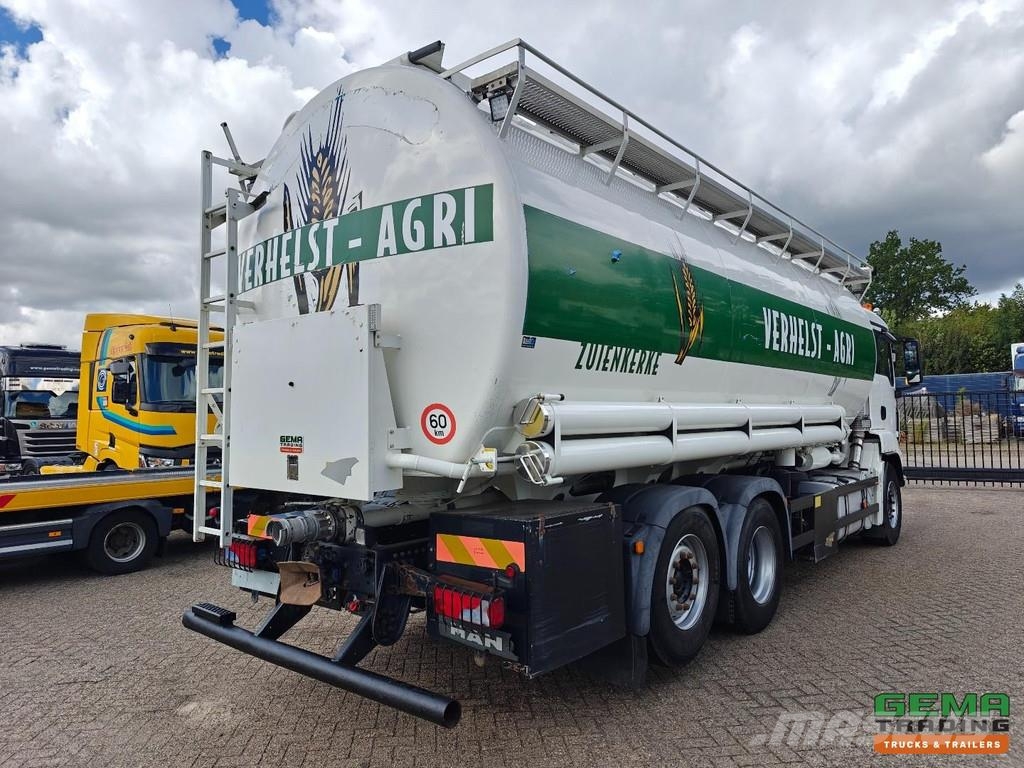 MAN TGS 18.360 6x2/4 Day Cab Euro 4 - 27.7m³ - 6 Compa 油罐车