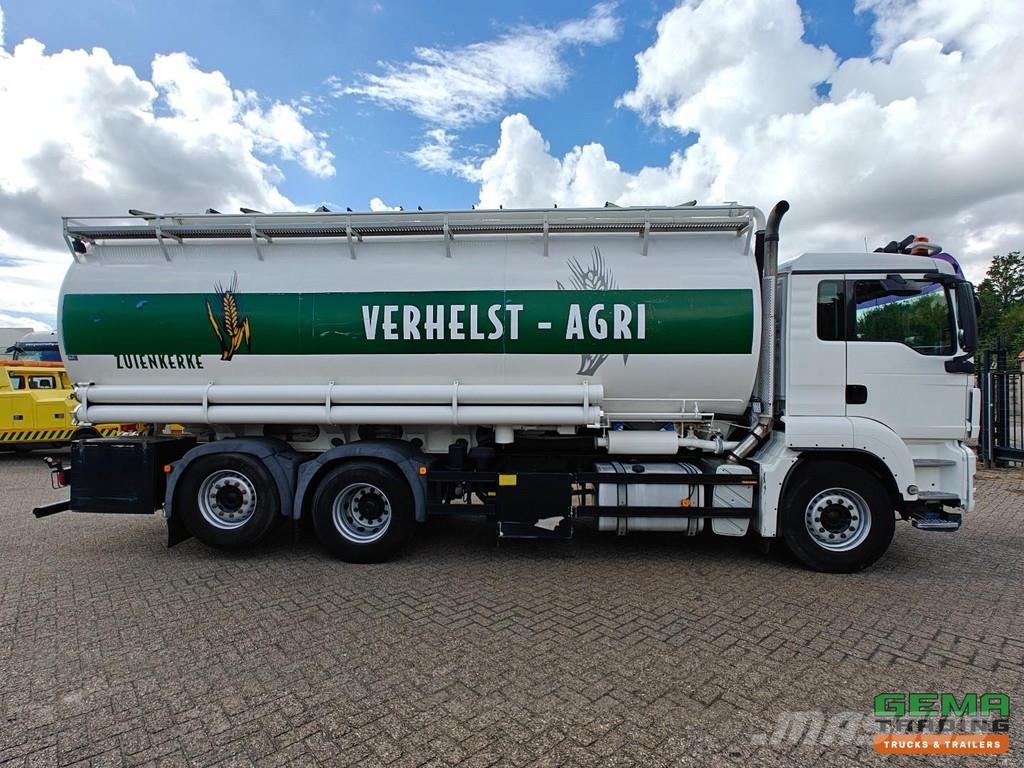 MAN TGS 18.360 6x2/4 Day Cab Euro 4 - 27.7m³ - 6 Compa Tanker trucks