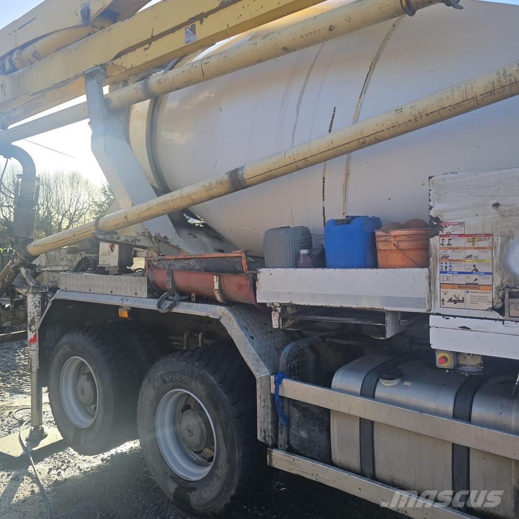 Putzmeister PUMI 24 on Mercedes Actros Betonpumpen