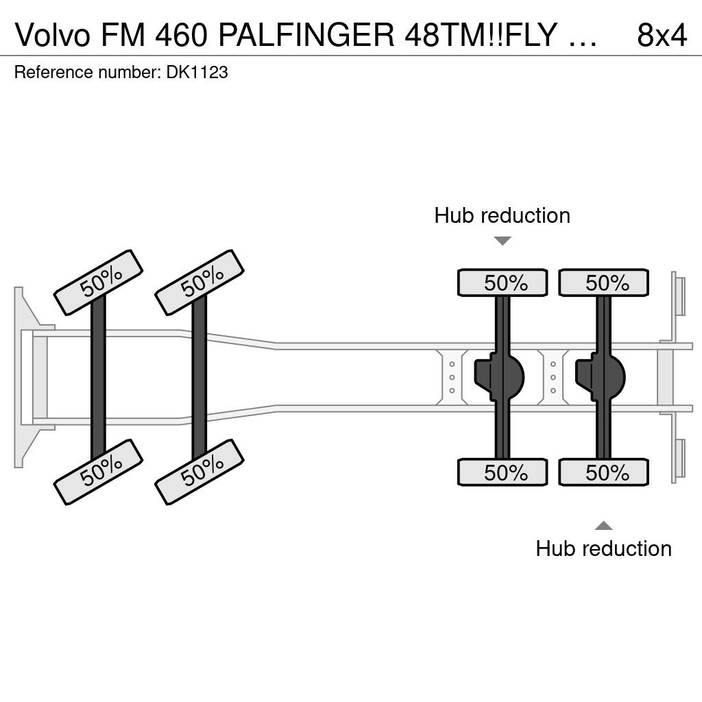 Volvo FM 460 PALFINGER 48TM!!FLY JIB!! EURO6!!TOP!!ROOF/ Mobiilinosturit