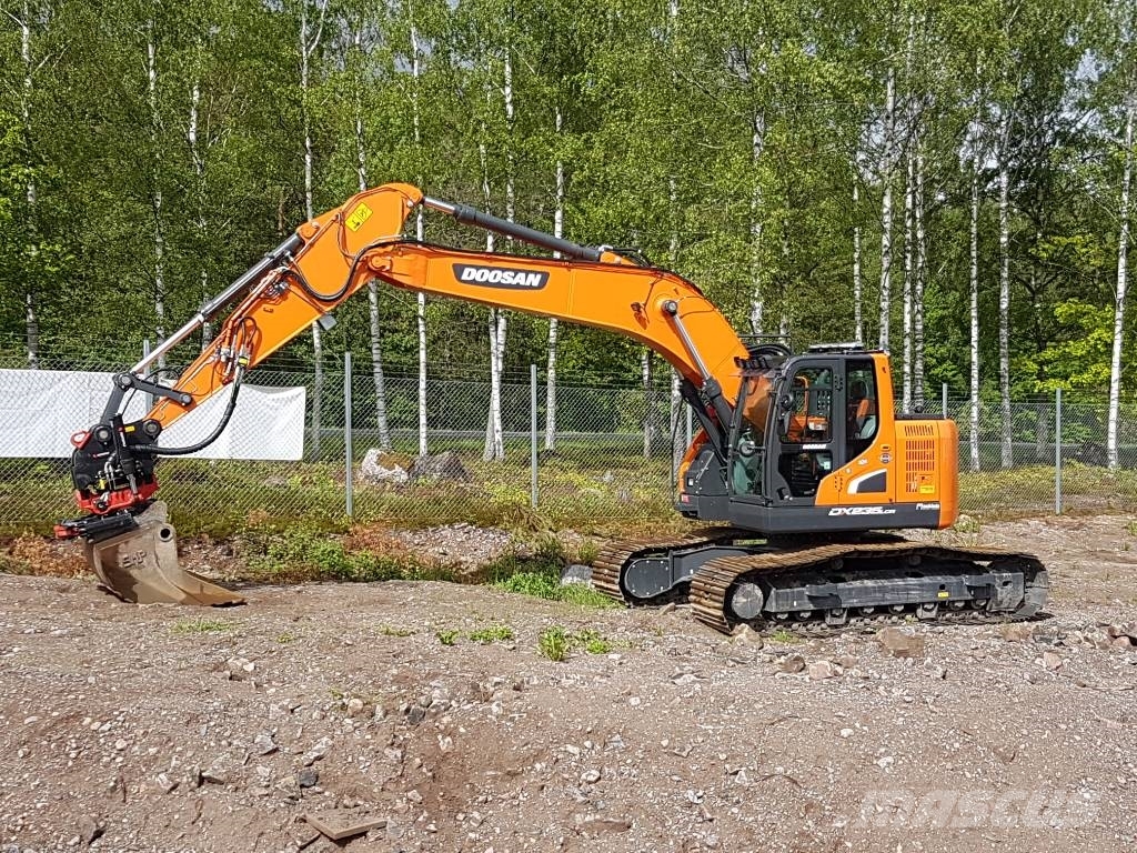 Doosan Bandgrävare kortrumpad 25 ton - DOOSAN DX235LCR-5 Гусеничные экскаваторы