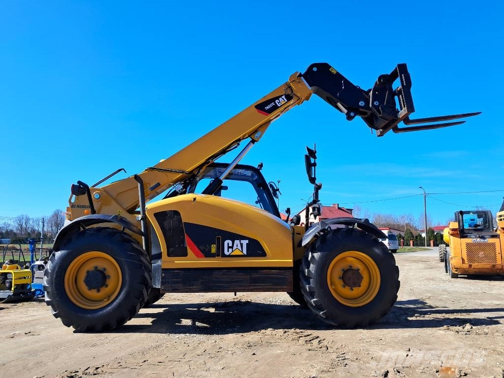 CAT TH 337 C MANITOU MT CATERPILLAR HAULOTTE Teleskopiniai krautuvai