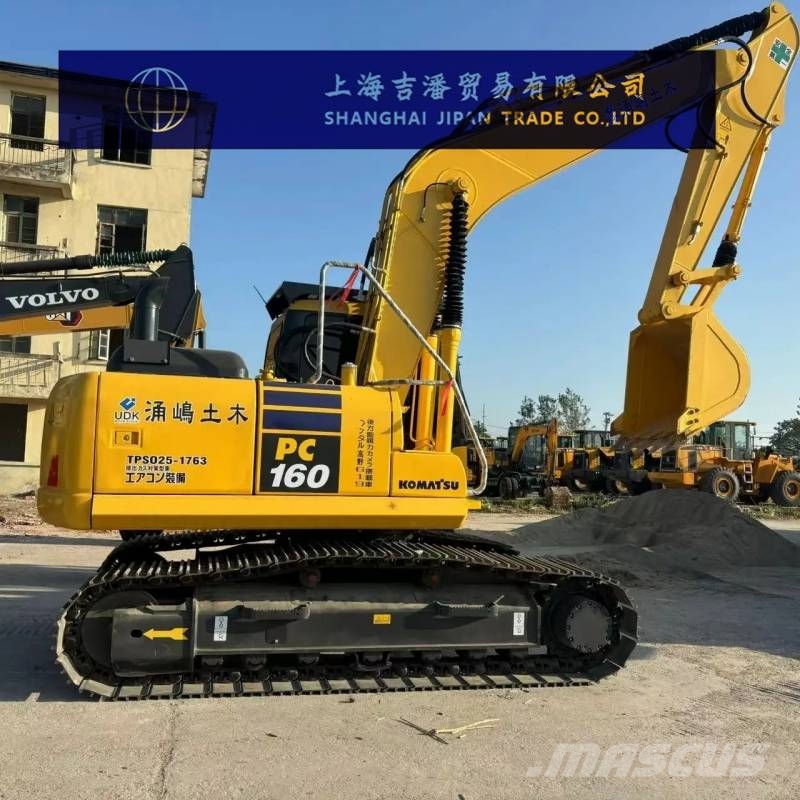 Komatsu PC 160 중형굴삭기 7톤-28톤