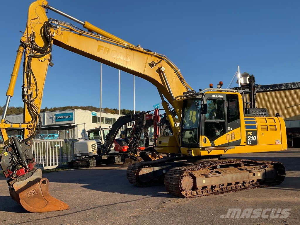 Komatsu PC 210 LC-11 Kāpurķēžu ekskavatori