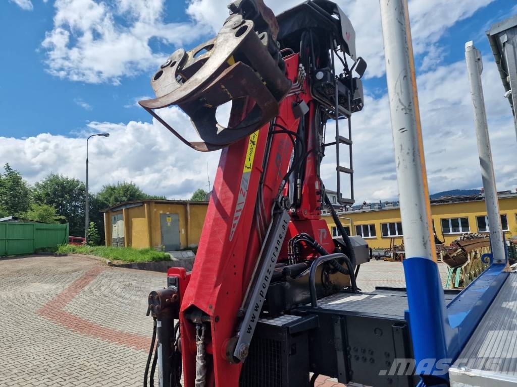 Scania R 560 do drewna do lasu Vozy na přepravu kmenů