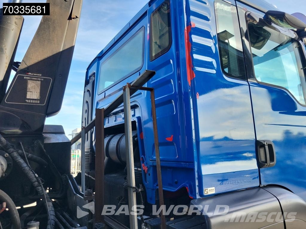 MAN TGS 35.360 TGS 8X2 HIAB X-HIDUO 228 E-3 Crane Mach Вантажівки-платформи/бокове розвантаження