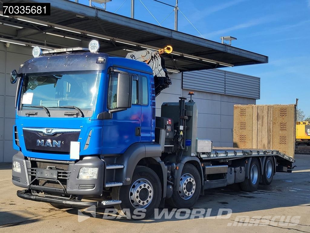 MAN TGS 35.360 TGS 8X2 HIAB X-HIDUO 228 E-3 Crane Mach Бордови