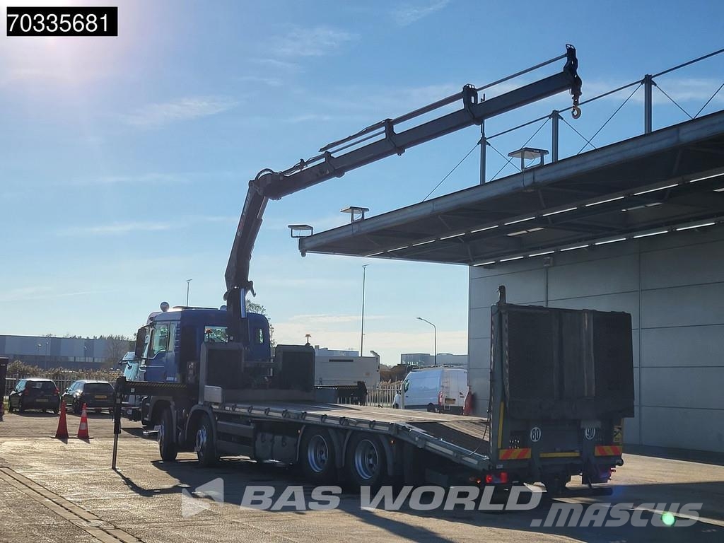 MAN TGS 35.360 TGS 8X2 HIAB X-HIDUO 228 E-3 Crane Mach 平ボディー
