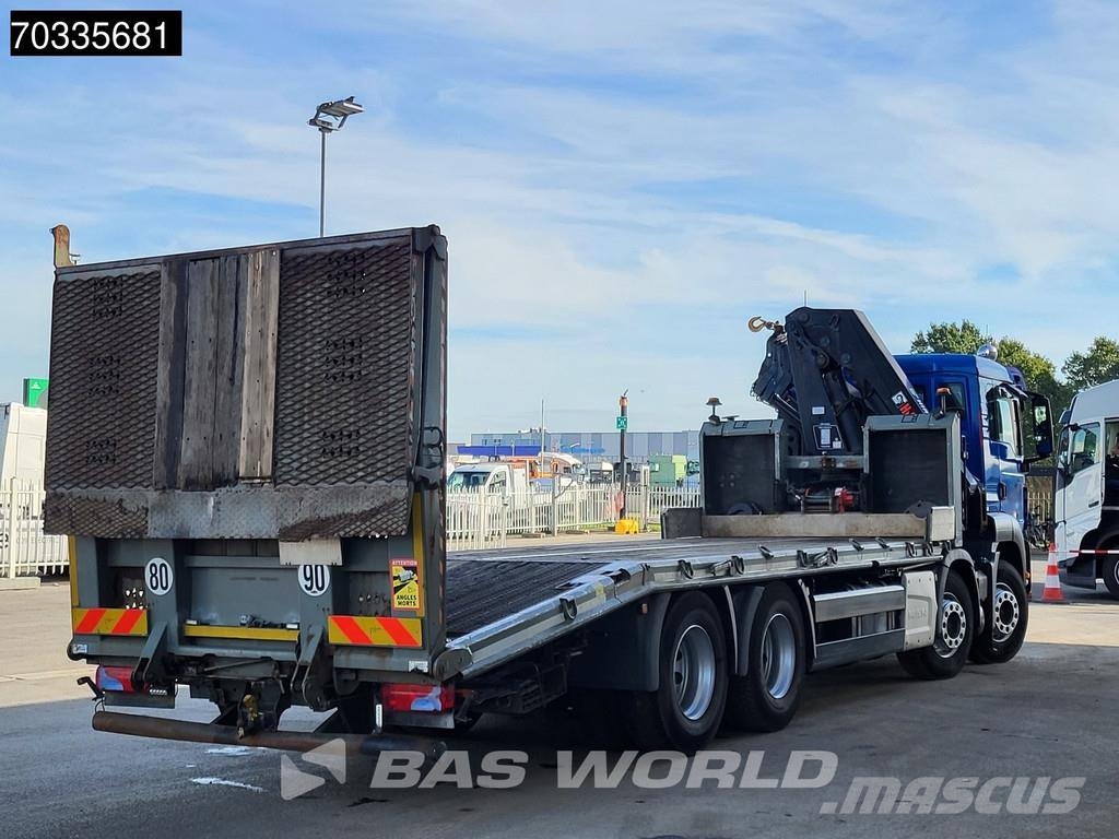 MAN TGS 35.360 TGS 8X2 HIAB X-HIDUO 228 E-3 Crane Mach 平ボディー