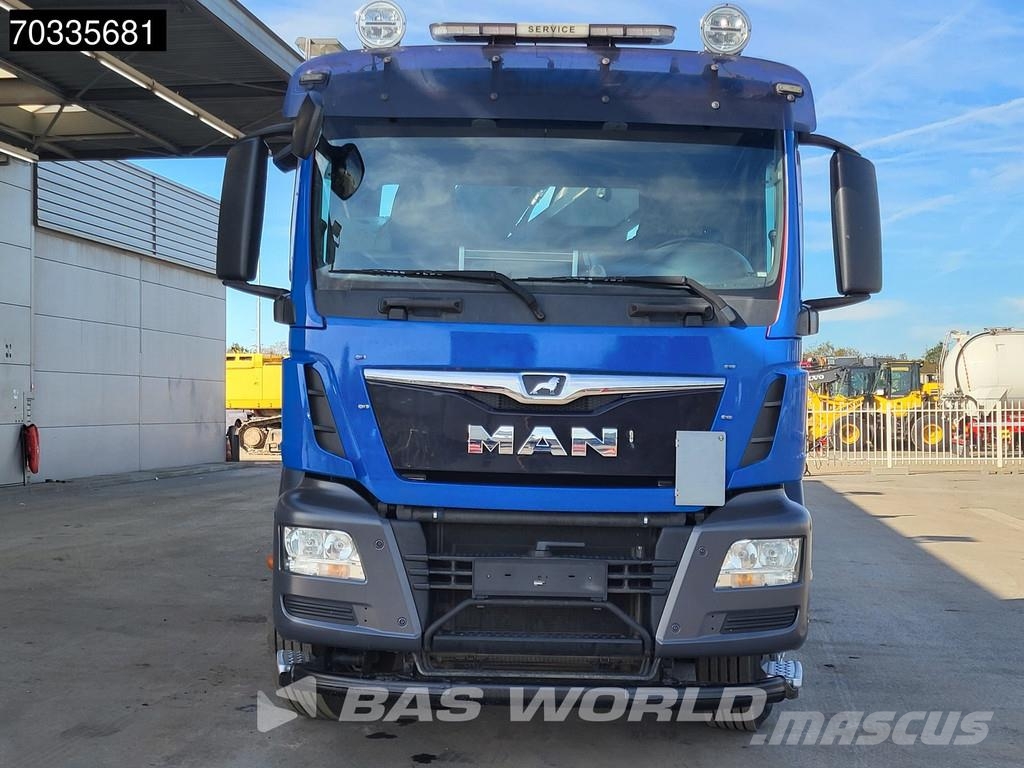 MAN TGS 35.360 TGS 8X2 HIAB X-HIDUO 228 E-3 Crane Mach 平ボディー