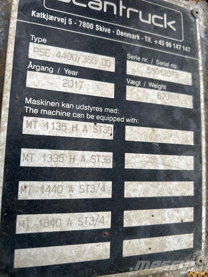 Manitou Øvrigt udstyr مكونات أخرى