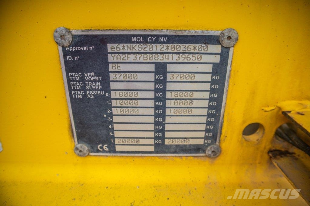 Cifa MOL BETON MIXER/MALAXEUR/MISCHER 10M3 Other semi-trailers