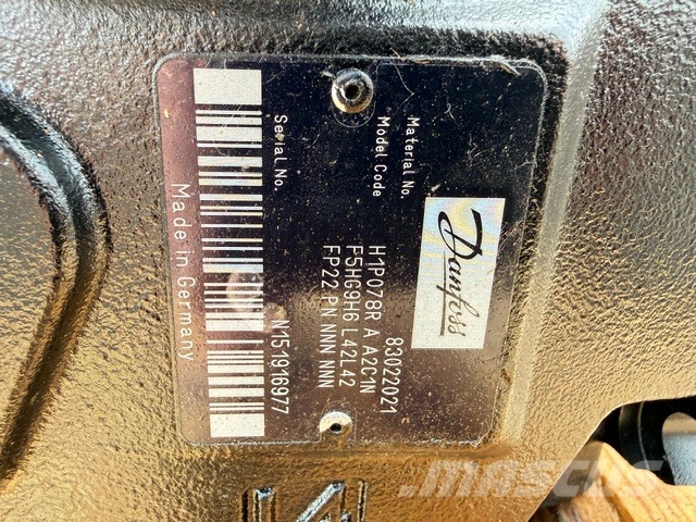 Danfoss Pompa Danfoss H1P078R هيدروليات