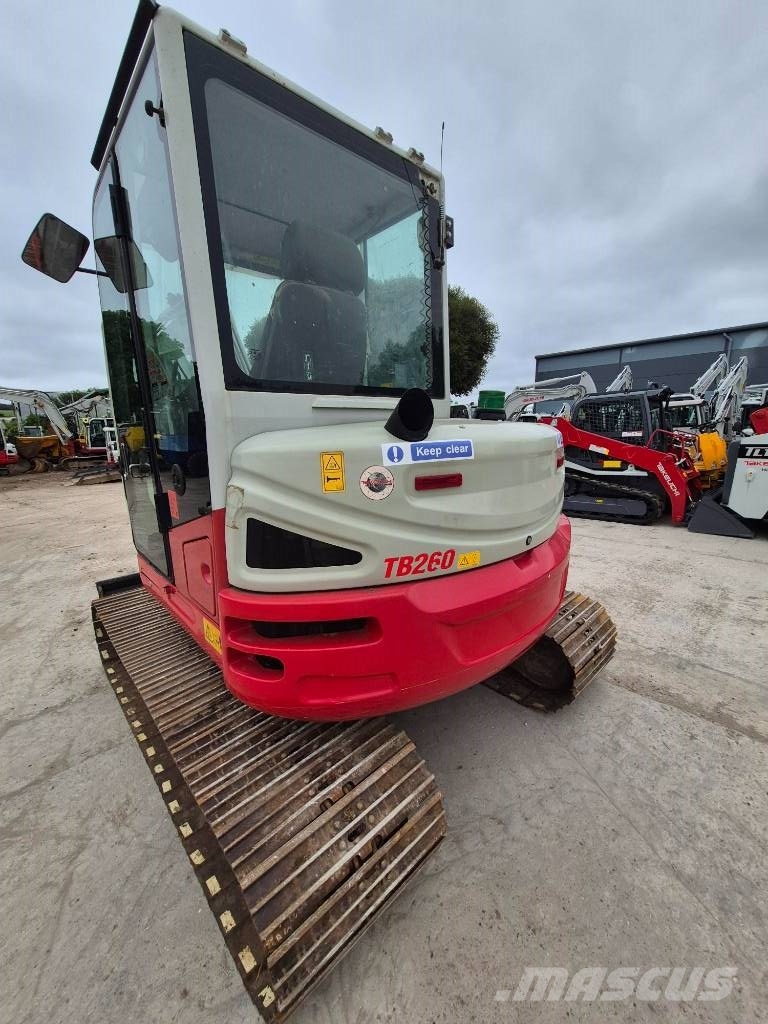 Takeuchi TB 260 حفارات صغيرة أقل من 7 طن (حفارات صغيرة)