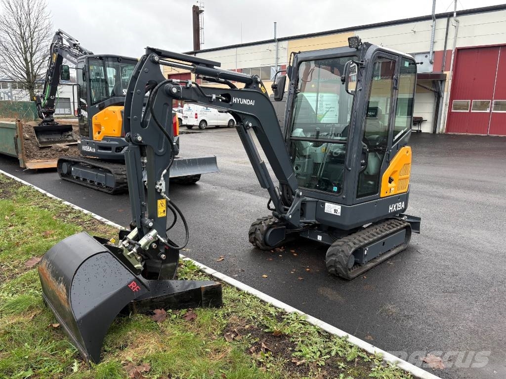Hyundai HX 19 A Miniexcavadoras