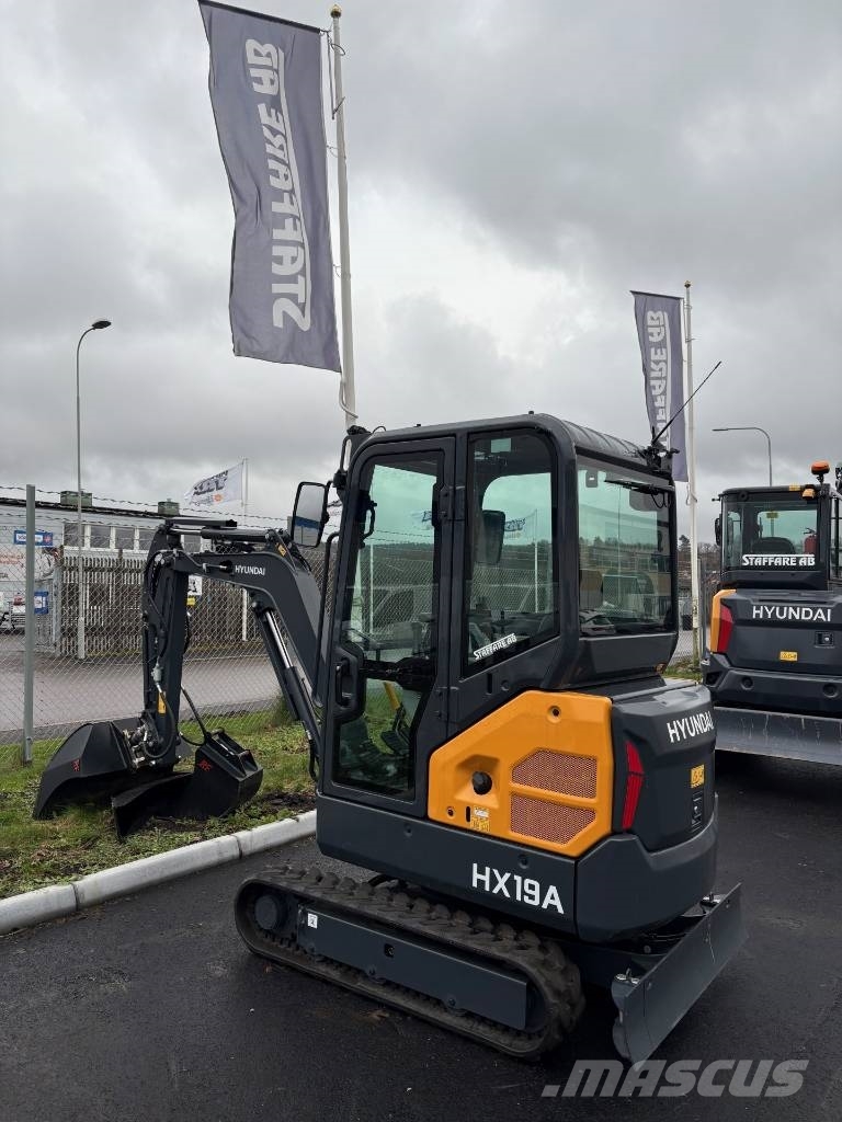 Hyundai HX 19 A Miniexcavadoras