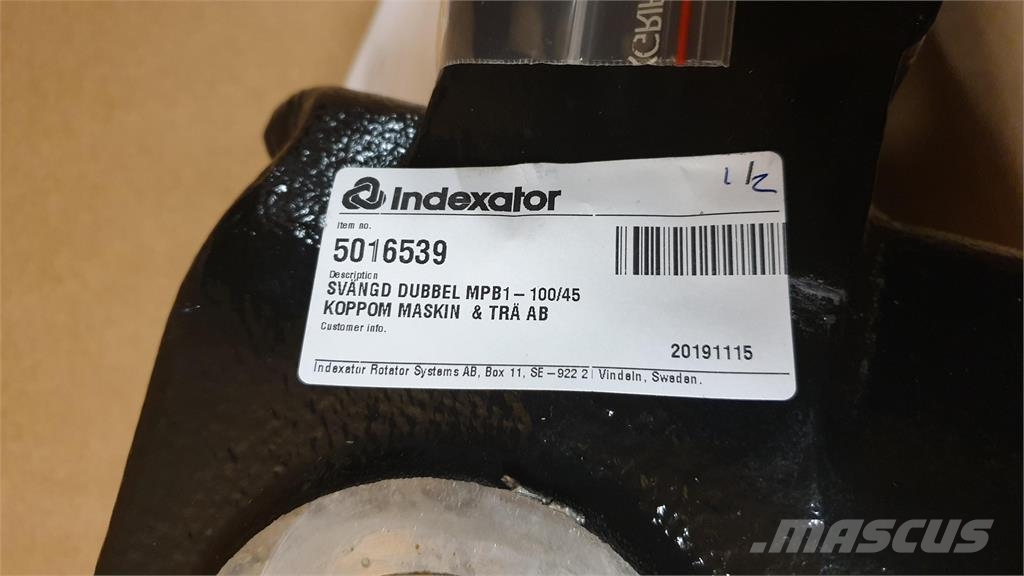 Indexator 5016539 Svängdämpare Dubbel MPB1-100/45 Otros componentes