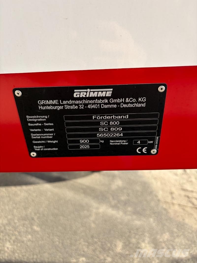 Grimme SC 809 - Rental معدات زراعة وحصاد البطاطس - أخرى