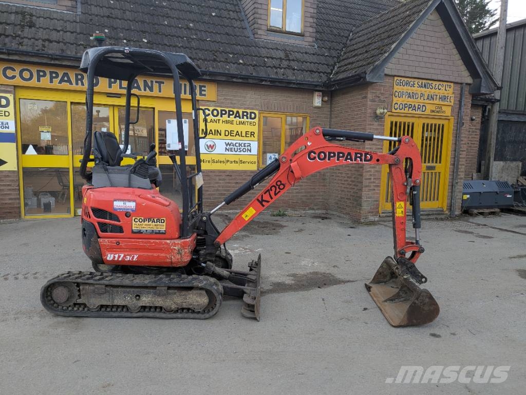 Kubota U 17-3 Minigravemaskiner
