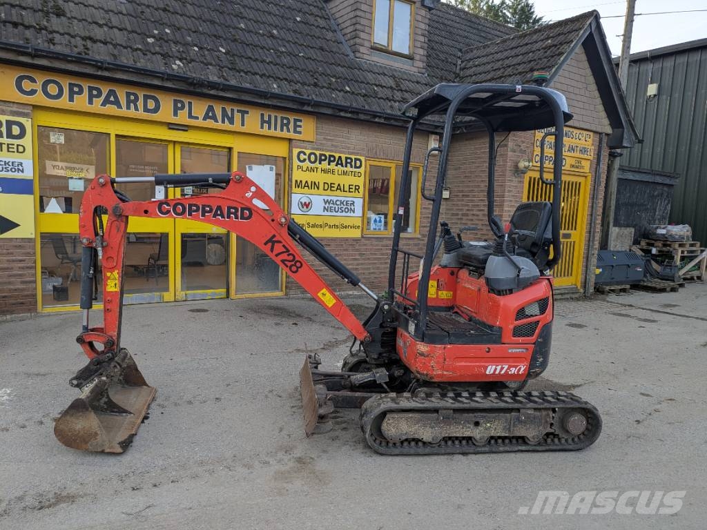 Kubota U 17-3 Minigravemaskiner
