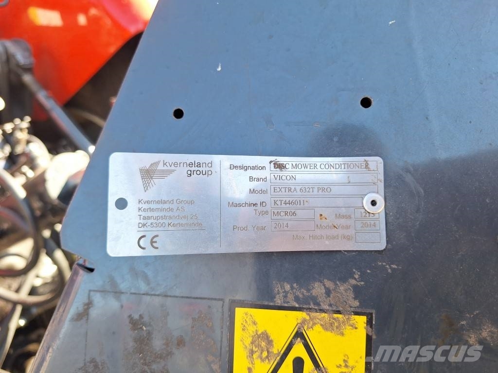 Vicon Extra 632T Pro Кондиционери за косачки
